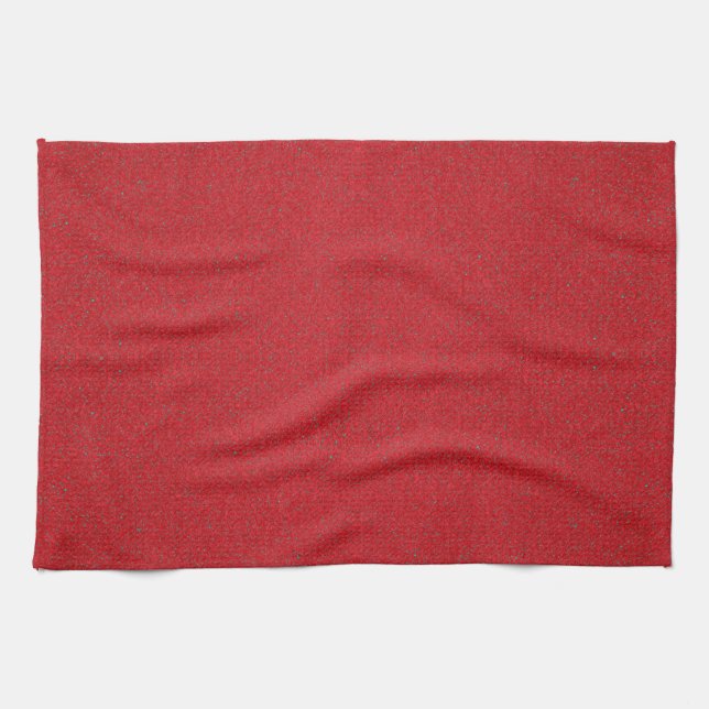 Serviette de cuisine personnalisée tomate rouge à  (Horizontal)