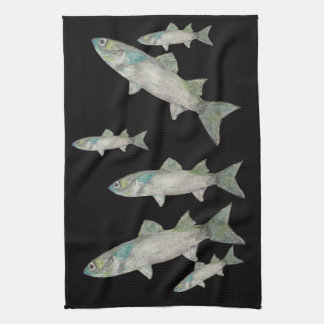 Serviette de cuisine poisson