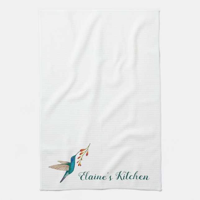 Serviette de cuisine pour colibri (Vertical)