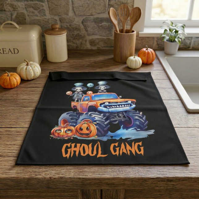 Serviette de cuisine pour la décoration de citroui (Créateur téléchargé)