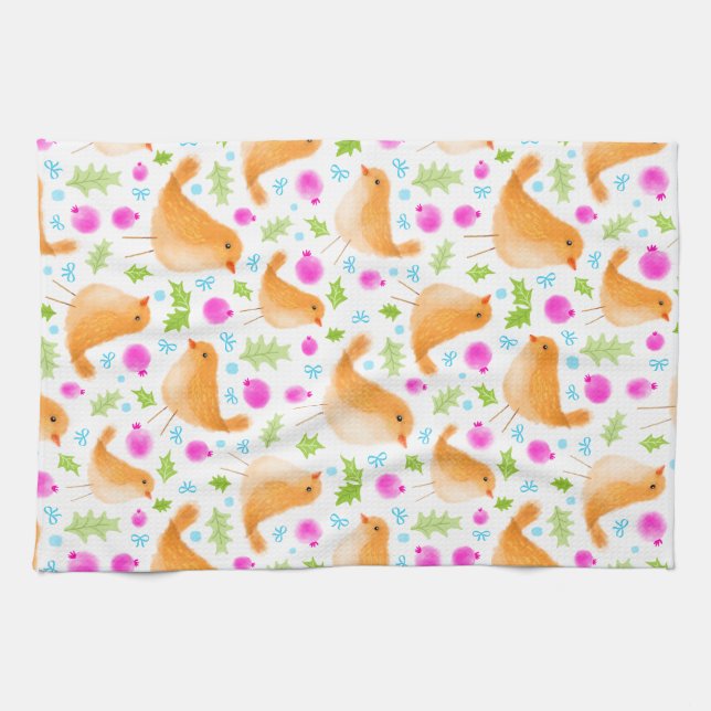 Serviette de cuisine pour oiseaux (Horizontal)
