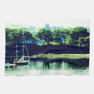 serviette de cuisine pour voilier de croisière