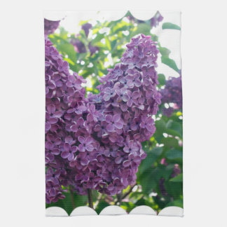 Serviette de cuisine pourpre de lilas