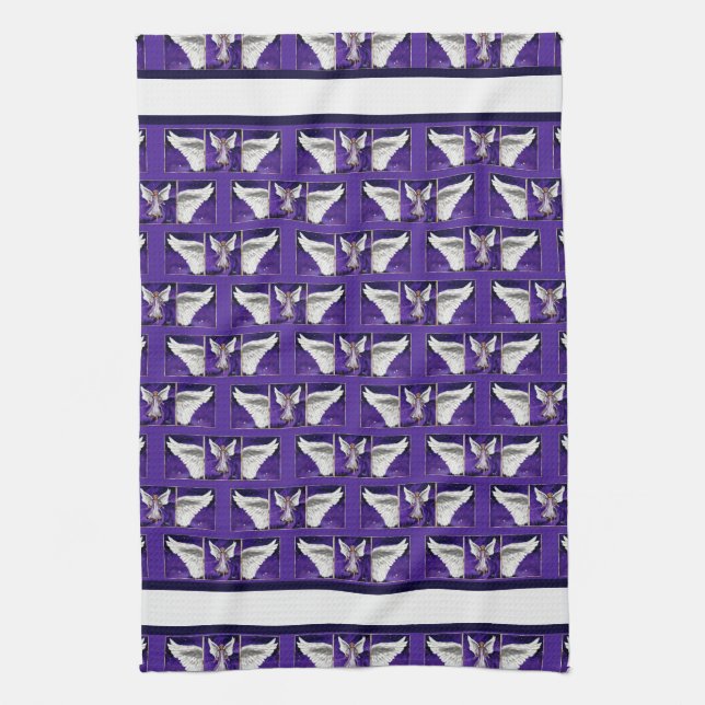 Serviette de cuisine Purple Soul (Vertical)