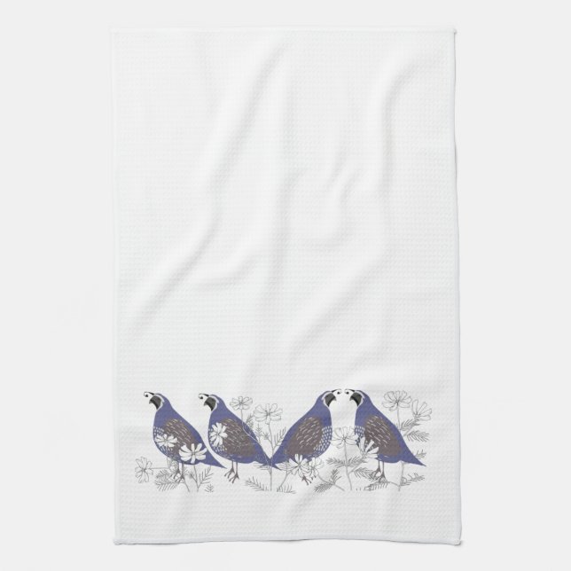Serviette de cuisine Quail (Vertical)