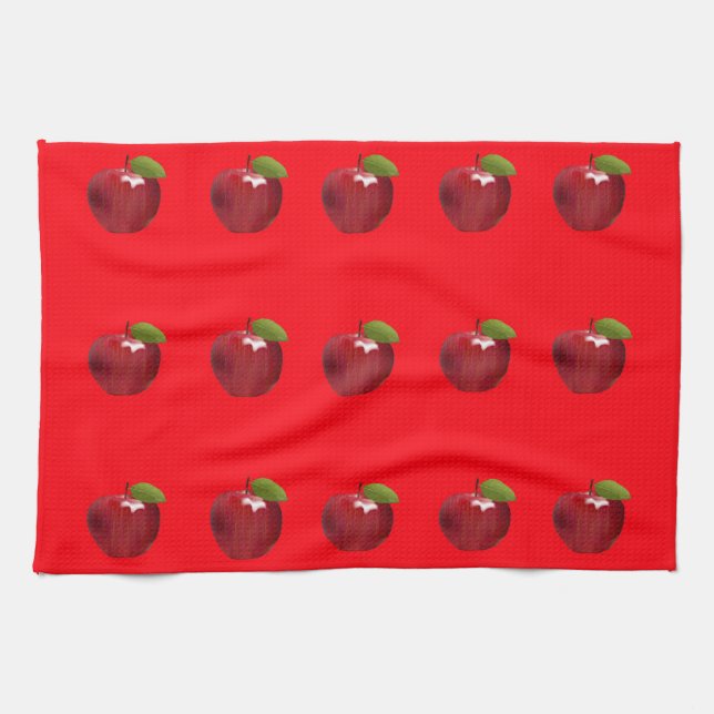 Serviette de cuisine Red Apples (Horizontal)