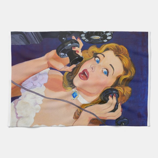 Serviette de cuisine Retro Pulp Tea (Horizontal)