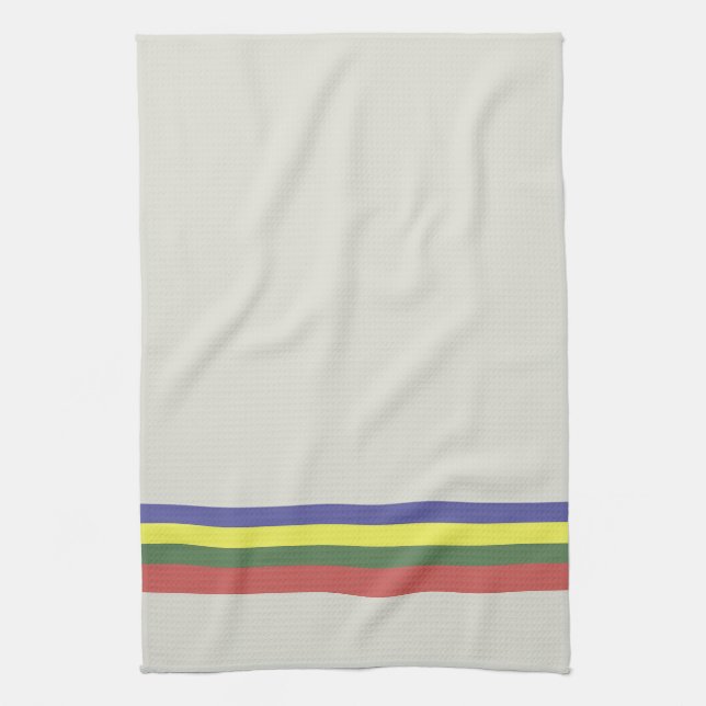 Serviette de cuisine Retro Stripe 2 (Vertical)