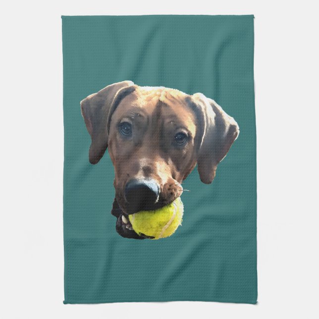 Serviette de cuisine Rhodesian Ridgeback (Vertical)