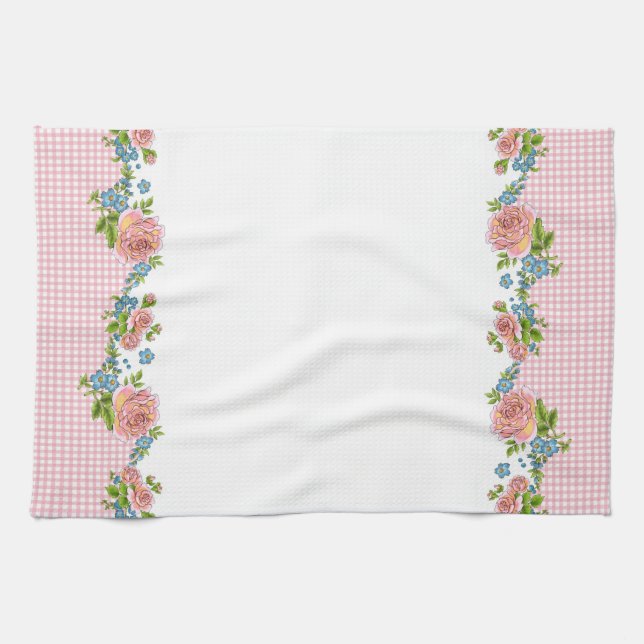 Serviette de cuisine rose de cuisine (Horizontal)