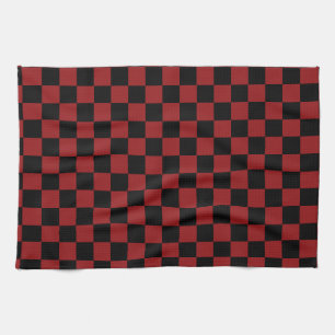 Serviette de cuisine rouge