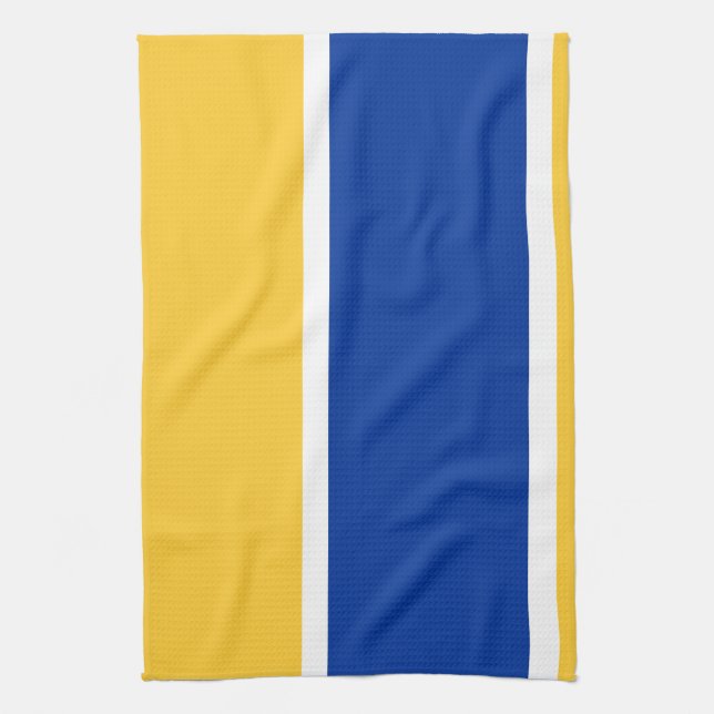 Serviette de cuisine royale d'or (Vertical)