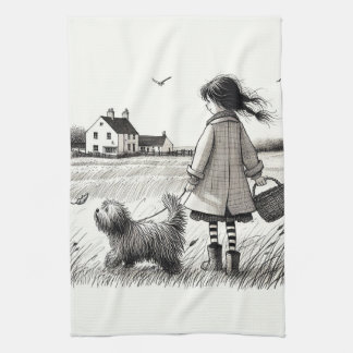 Serviette de cuisine Shaggy Dog