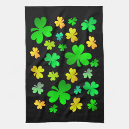 Serviette de cuisine Shamrock de la Saint-Patrick