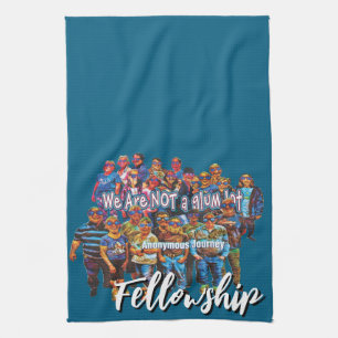serviette de cuisine slogan nous ne sommes pas une