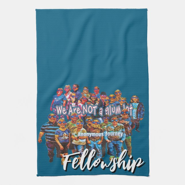 serviette de cuisine slogan nous ne sommes pas une (Vertical)