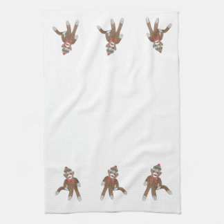 Serviette de cuisine Sock Monkey MoJo