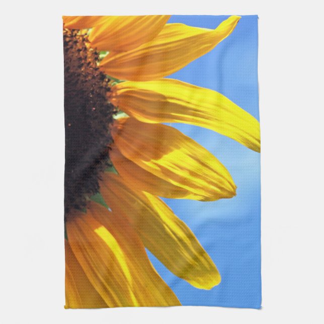 Serviette de cuisine Sunflower Blue Sky (Vertical)
