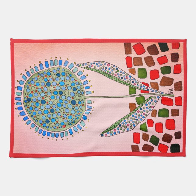 SERVIETTE DE CUISINE "TERRASSE PORTUGALE" (Horizontal)