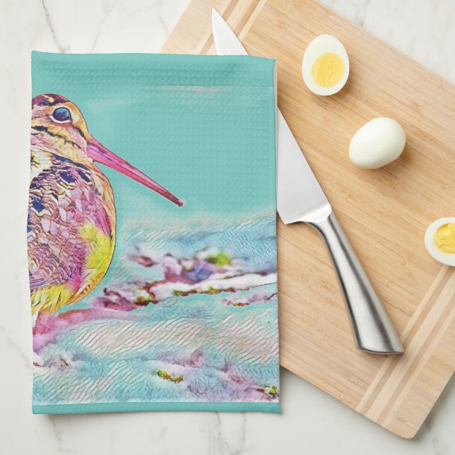 Serviette de cuisine Timberdoodle (Quart Plié)