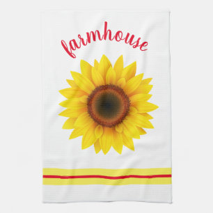 Serviette de cuisine tournesol