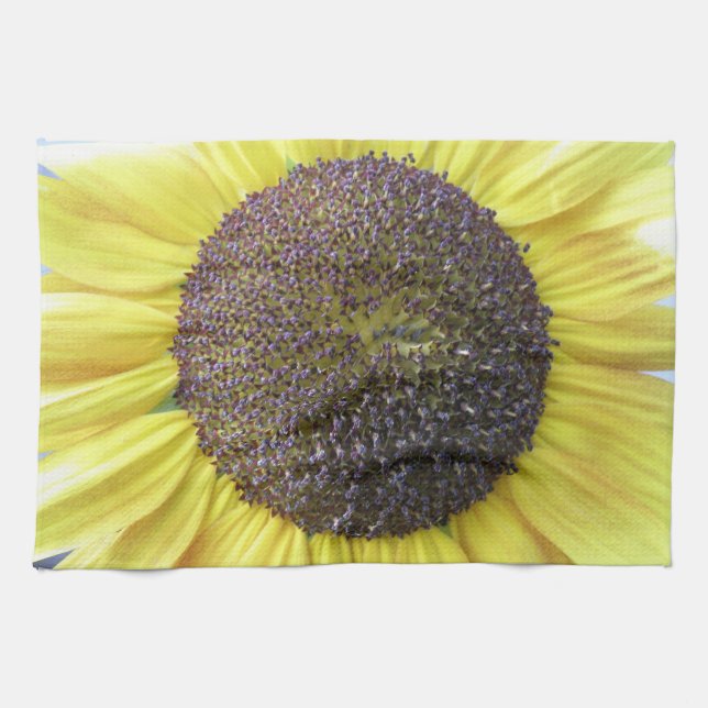 Serviette de cuisine Tournesol Jaune (Horizontal)