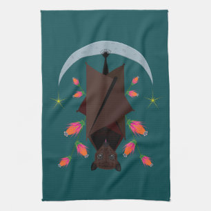 Serviette de cuisine Turquoise Fox volant