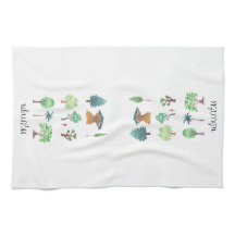 Serviette de cuisine Ubuntu Tree