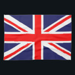Serviette de cuisine Union Jack<br><div class="desc">Serviette de cuisine avec l'image de Union Jack Flag.</div>