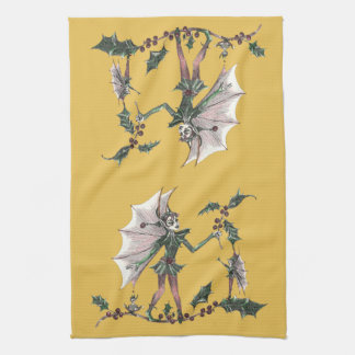 Serviette de cuisine velue Yuletide
