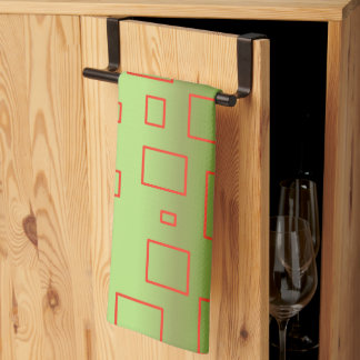 Serviette de cuisine verte