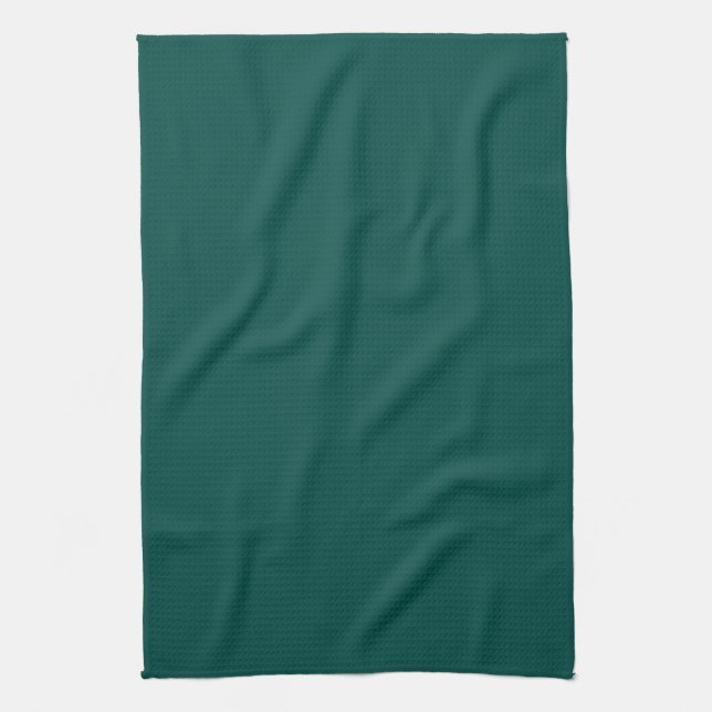 Serviette de cuisine verte en pin foncé (Vertical)