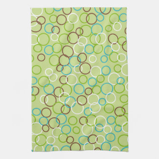 Serviette de cuisine vintage Retro Mod Lime