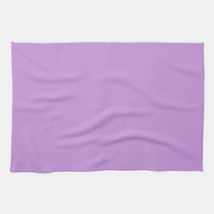 Serviette de cuisine violette en lavande solide