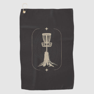 Serviette de disque à plateau de golf à disque éle