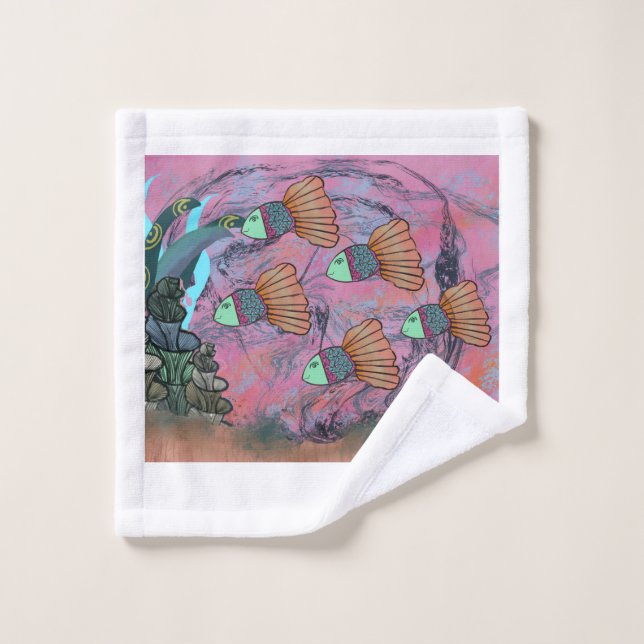 Serviette de douche Under The Sea (Gant de toilette)