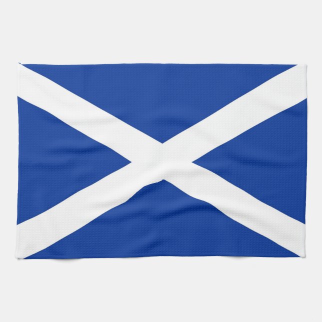 serviette de drapeau de pays de l'Ecosse (Horizontal)