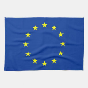 serviette de drapeau de pays de l'Union Européenn