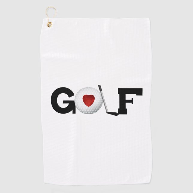 Serviette de golf (Devant)