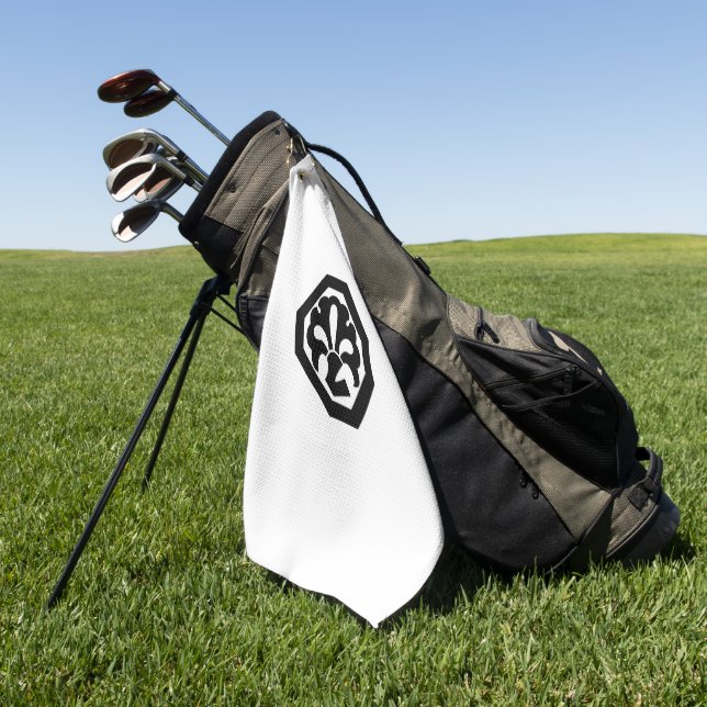 SERVIETTE DE GOLF 中村勘三郎（六代目） (Vert)