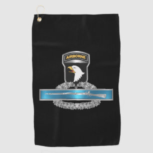 Serviette De Golf 101st Airborne Division  CIB
