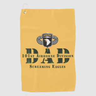 Serviette De Golf 101st Division aéroportée DAD