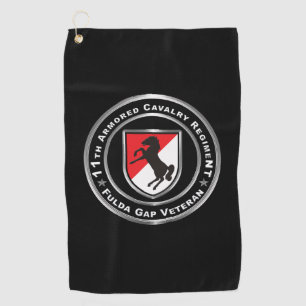 Serviette De Golf 11e ACR Régiment de Cavalerie Blindée Fulda Gap V