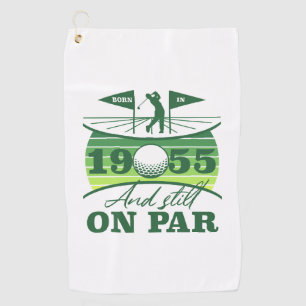 Serviette De Golf 1955 70e anniversaire Humour de golf