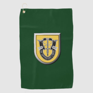 Serviette De Golf 1er Groupe des forces spéciales (aéroporté)