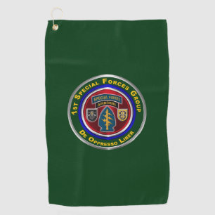 Serviette De Golf 1er Groupe des forces spéciales (aéroporté)
