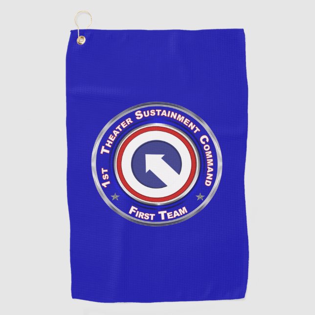 Serviette De Golf 1re commande de développement du théâtre (Devant)
