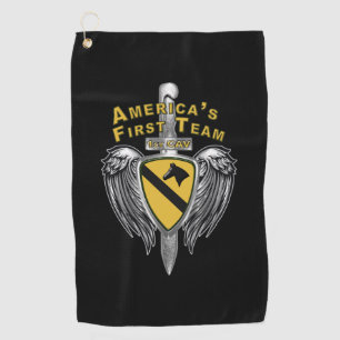 Serviette De Golf 1re division de cavalerie