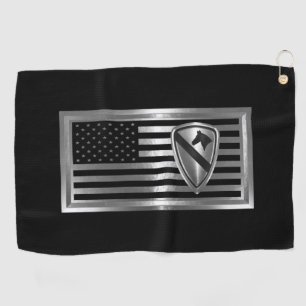 Serviette De Golf 1re division de cavalerie