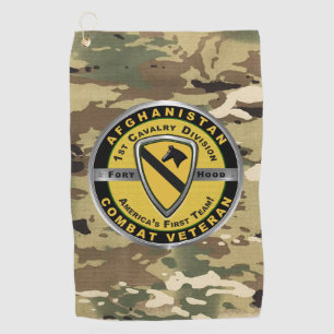 Serviette De Golf 1re division de cavalerie